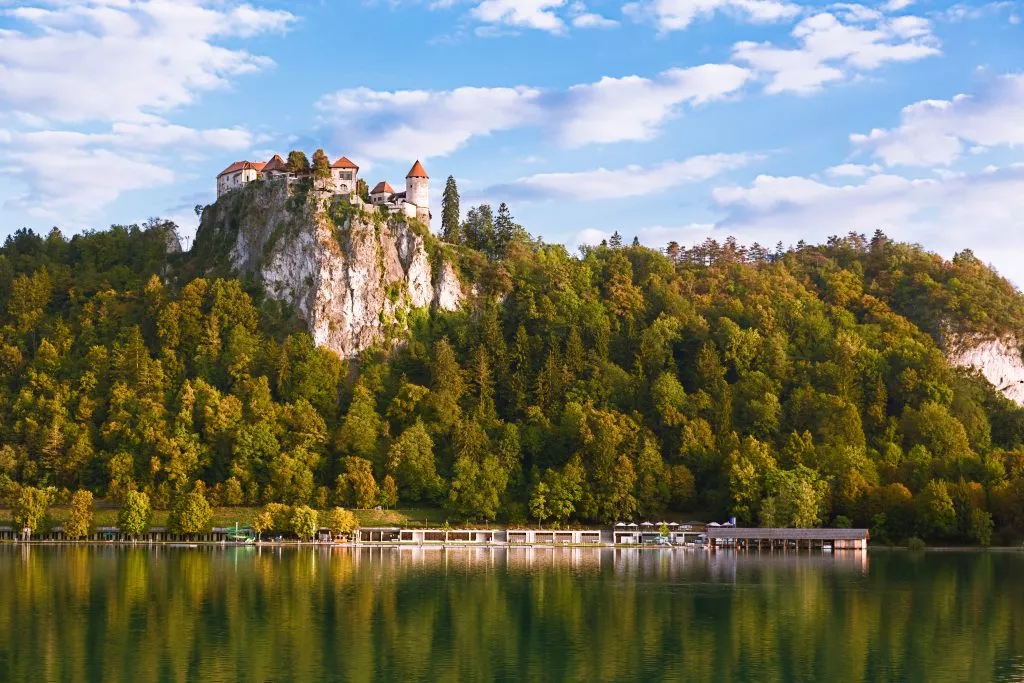 Bled Castle view