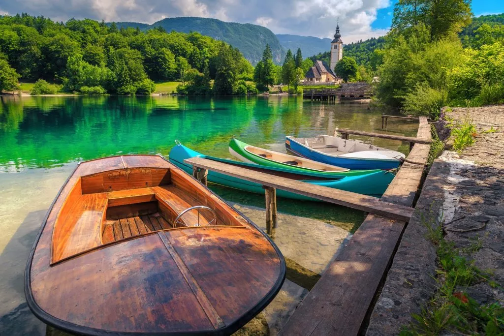 Bohinj båter