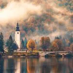 Bohinj om efteråret