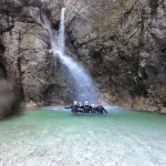Canyoning di gruppo