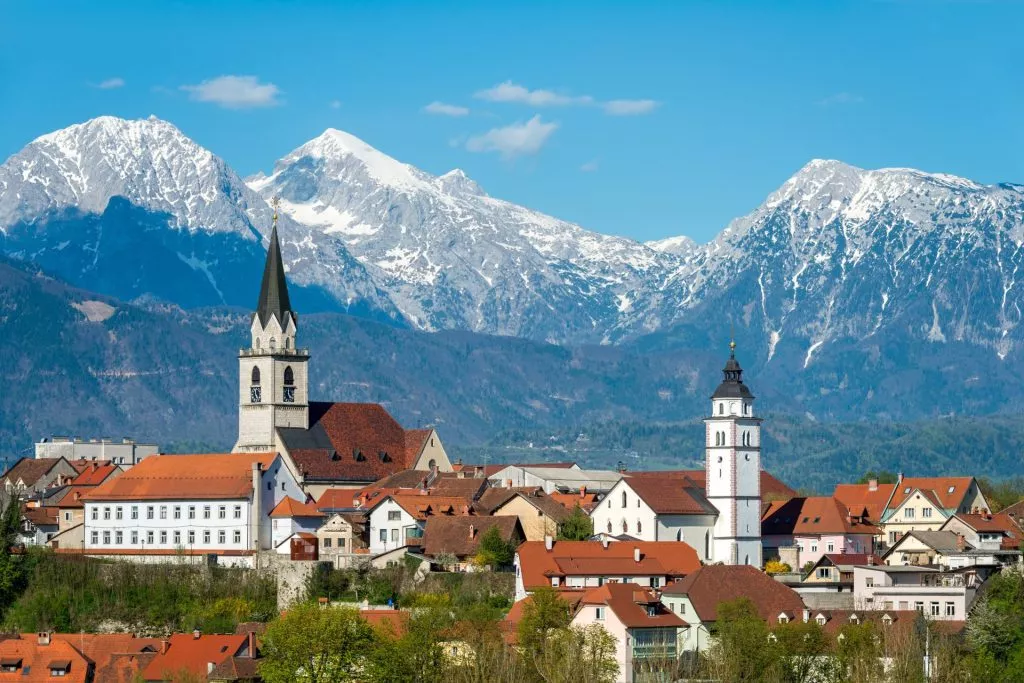 Kamnik panoraama Alpeilla