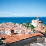 Panoramic view of Piran ed