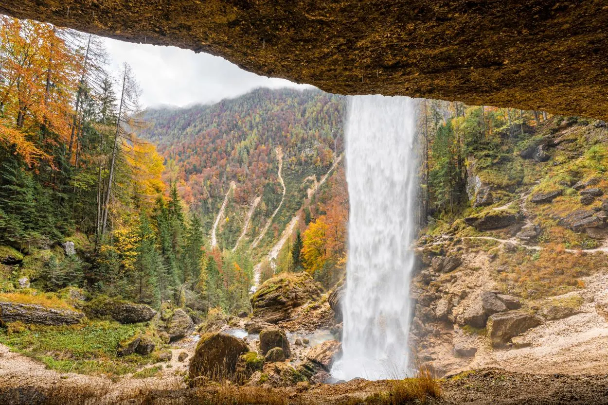 Pericnik-Wasserfall