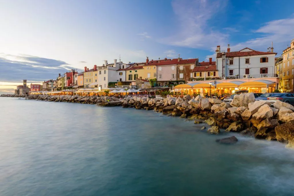 Piran coastline