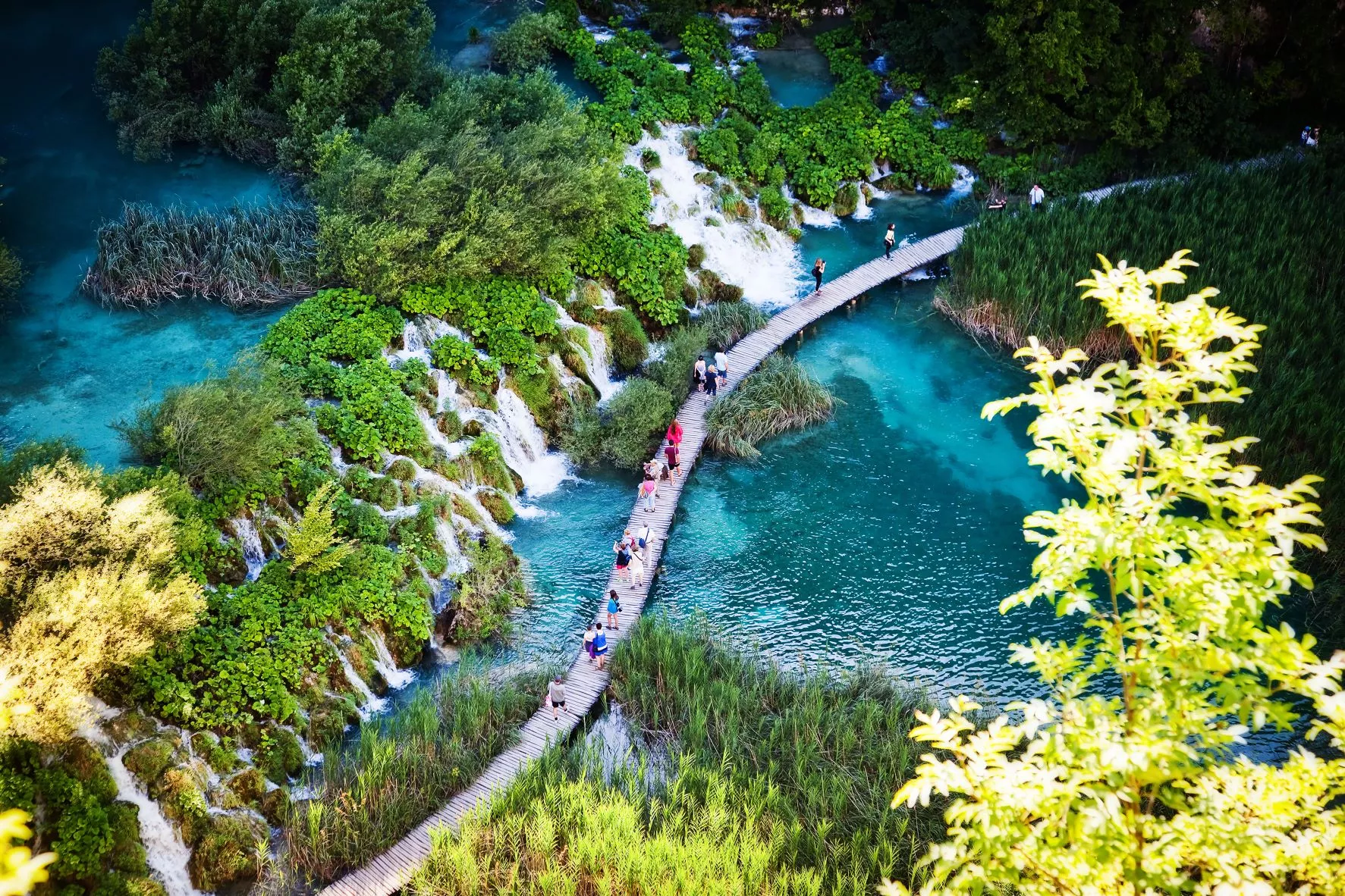Plitvice Lakes trail