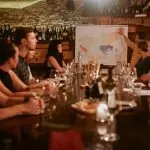 Caveau de dégustation de vins slovènes à l'échelle