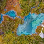 Zelenci vu d'en haut