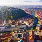 day trip ljubljana above view