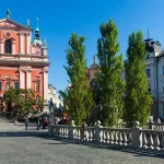 preseren square ljubljana