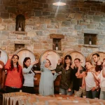 Wine tasting cellar